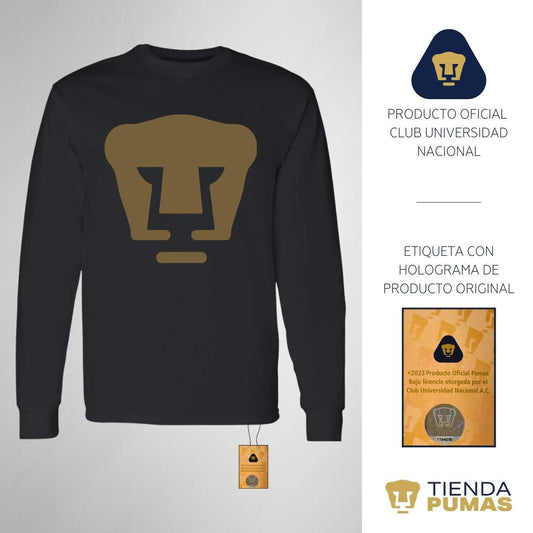 Pumas Men's Golden Logo Long Sleeve T-Shirt