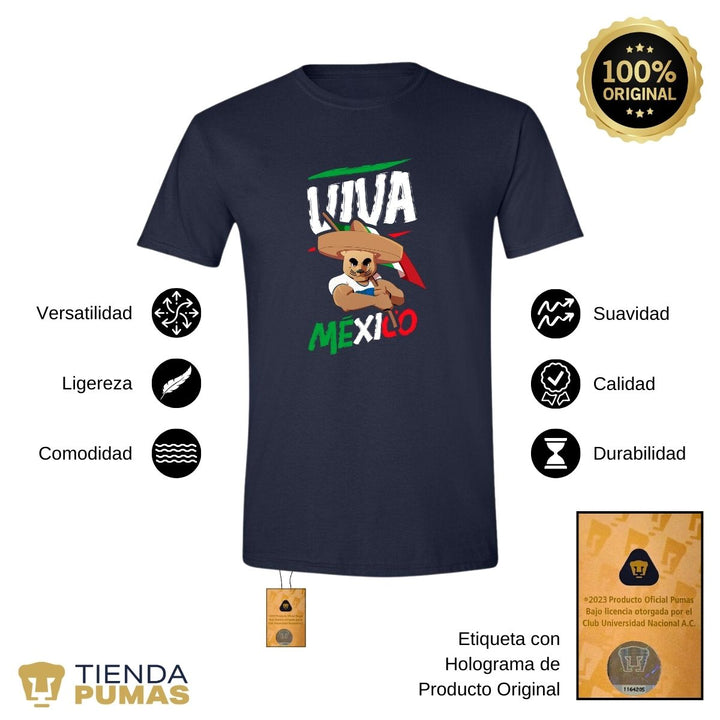 Playera Hombre Pumas Mes Patrio--Tienda-Pumas-Oficial