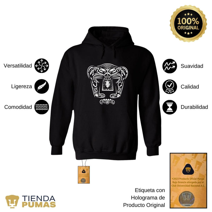 Sudadera Pumas UNAM Original Glifos-Sudaderas-Tienda-Pumas-Oficial