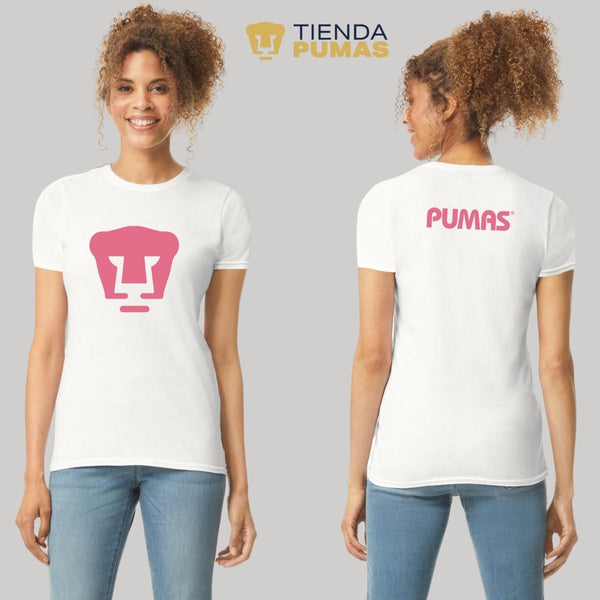 Pumas Logo Women's T-shirt Pink