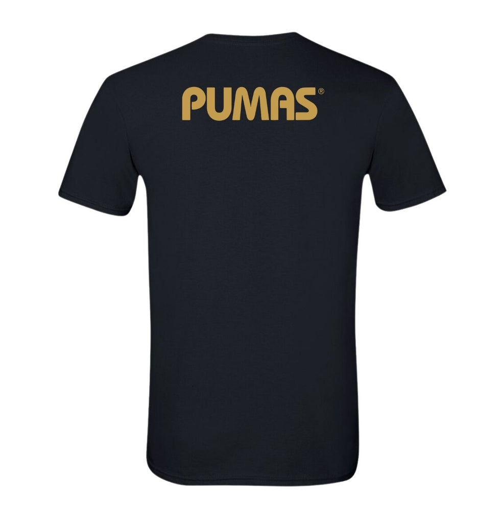 Playera Hombre Pumas Logo Dorado
