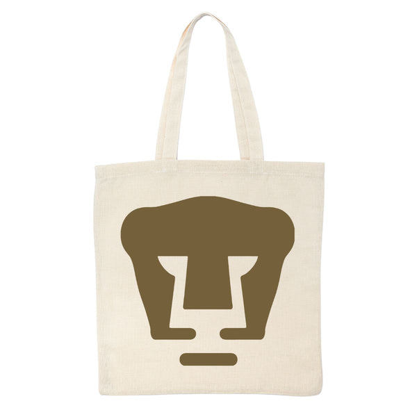 Bolsa Tote Pumas Logo Dorado