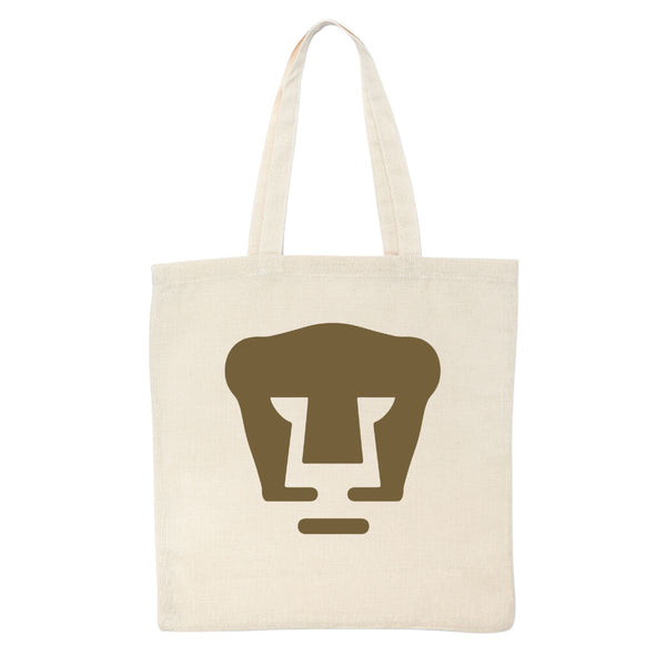 Bolsa Tote Pumas Logo Dorado