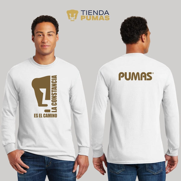 Playera Hombre Pumas La Constancia Manga Larga