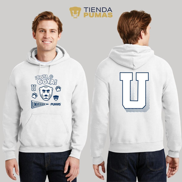 Sudadera Hombre Hoodie  Pumas UNAM Goya Universidad