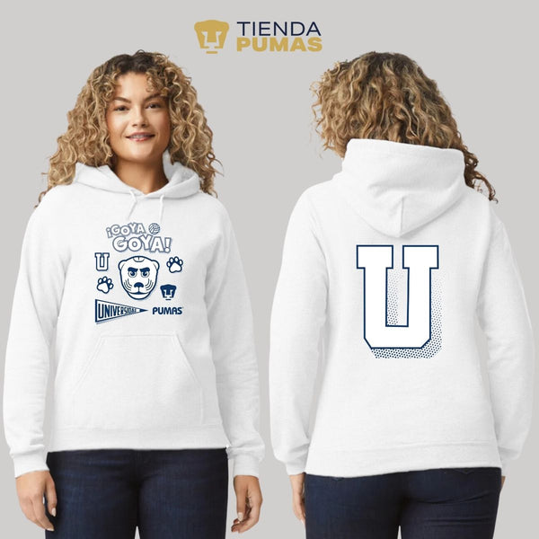 Sudadera Mujer Hoodie  Pumas UNAM Goya Universidad