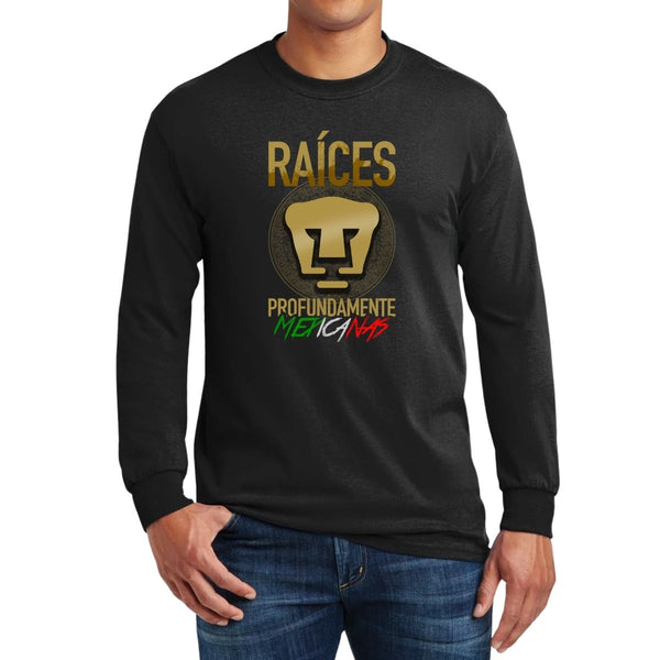 Pumas UNAM Men's Roots Long Sleeve T-Shirt OD76595