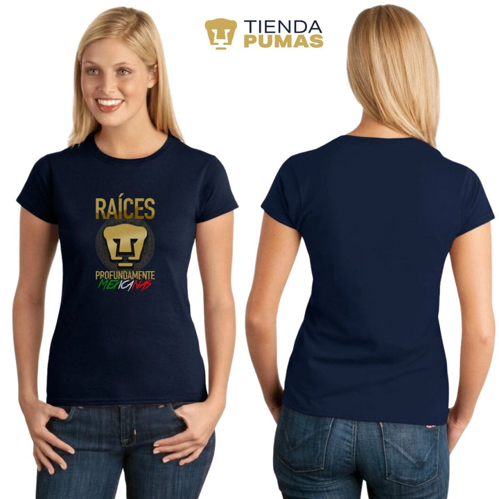 Playera Mujer Pumas  Mes Patrio--Tienda-Pumas-Oficial