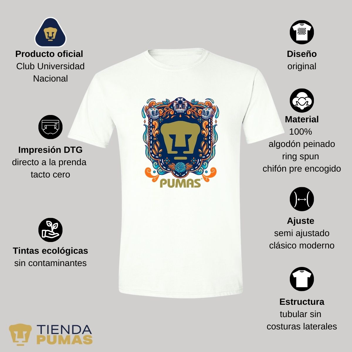 Pumas unam dia de los online muertos