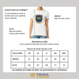 Playera Mujer Pumas UNAM Día de Muertos Celeste