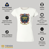 Playera Mujer Pumas UNAM Día de Muertos Naranja