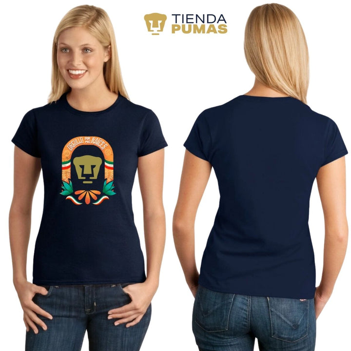 Playera Mujer Pumas  Mes Patrio--Tienda-Pumas-Oficial