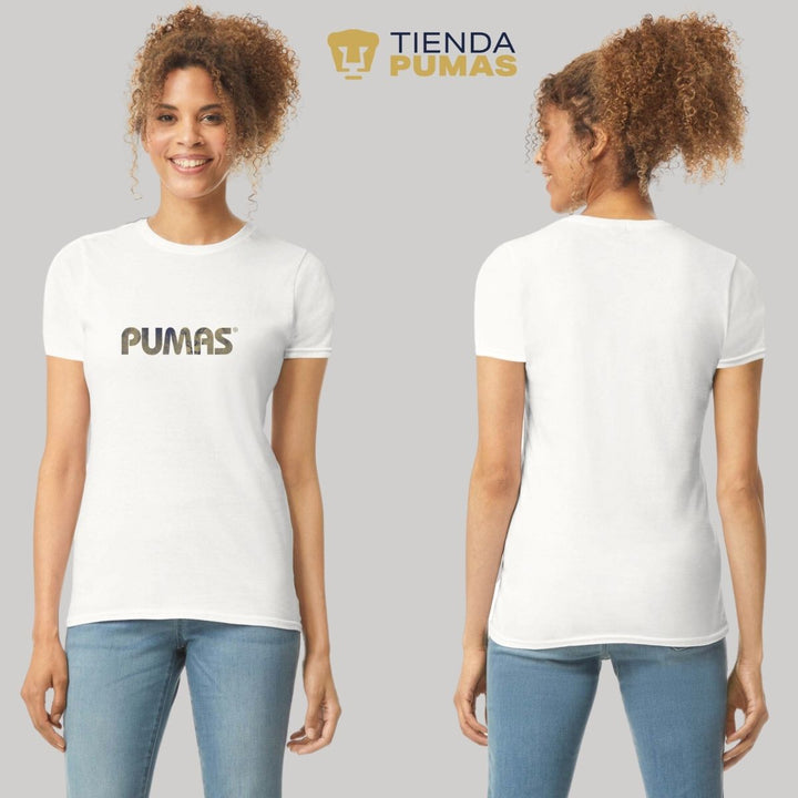 Playera Mujer Pumas UNAM Fusión--Tienda-Pumas-Oficial