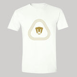 Playera Hombre Pumas UNAM Logo Líneas