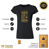 Playera Mujer Pumas UNAM De sangre azul