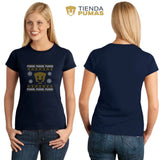 Playera Mujer Pumas UNAM Navideña Copos
