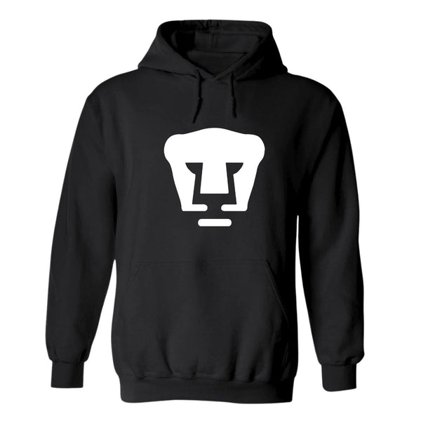 Men's Sweatshirt Hoodie Pumas UNAM Logo White