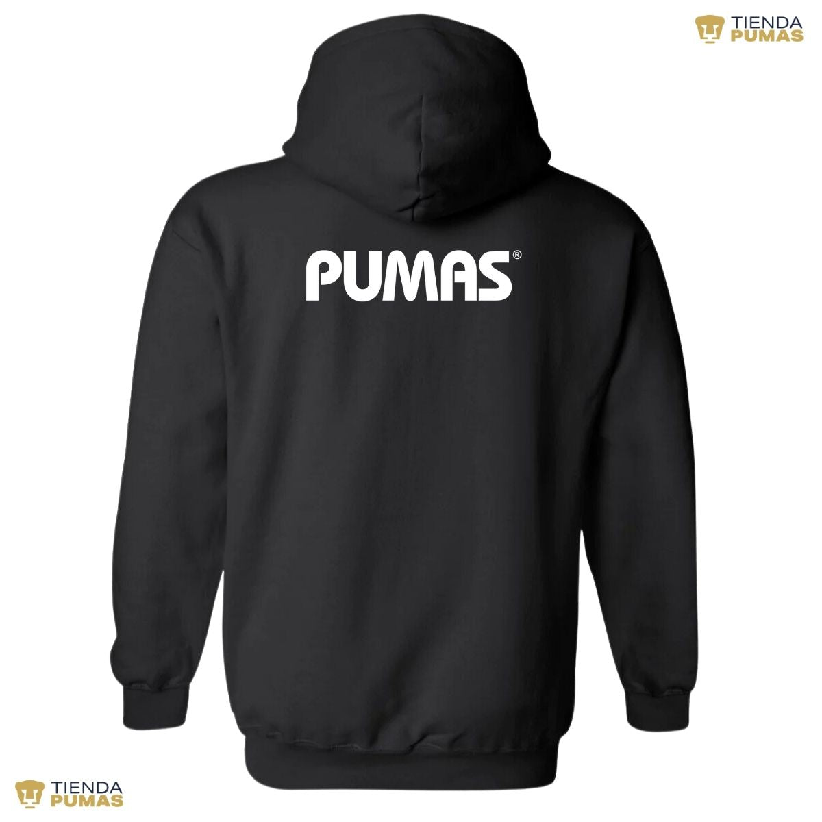 Pumas Sudadera para Hombre Hoodie UNAM Logo Blanco