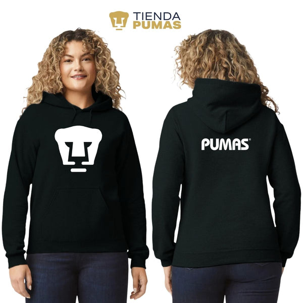 Sudadera para Mujer Hoodie Pumas UNAM Logo Blanco