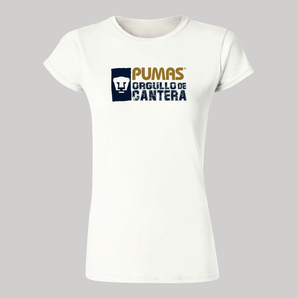 Playera Mujer Pumas UNAM Orgullo de cantera--Tienda-Pumas-Oficial