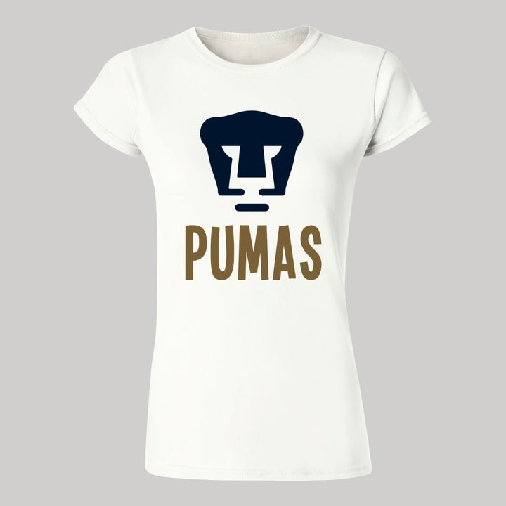 Playera Mujer Pumas UNAM Pumas Logo--Tienda-Pumas-Oficial