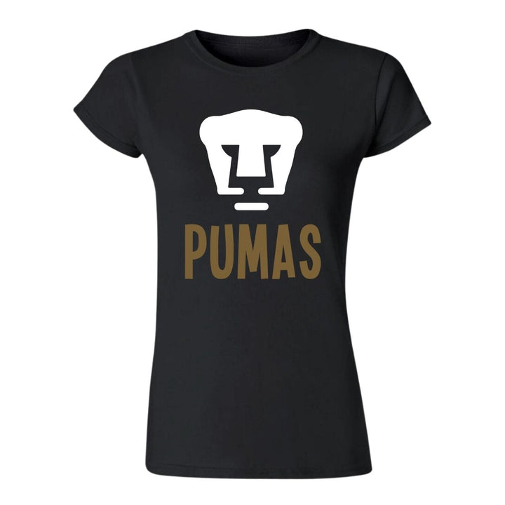 Playera Mujer Pumas UNAM Pumas Logo--Tienda-Pumas-Oficial
