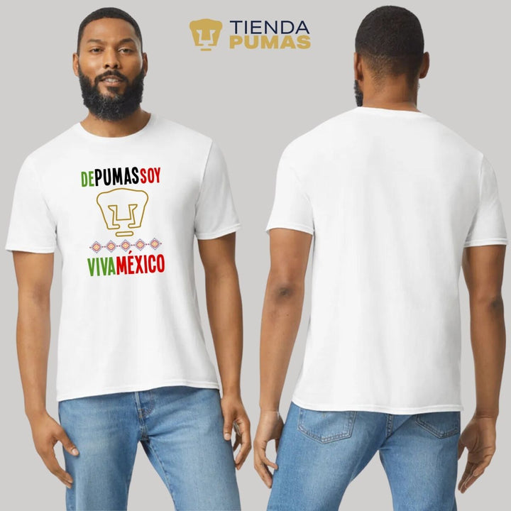 Playera Hombre Pumas Mes Patrio--Tienda-Pumas-Oficial