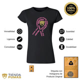Playera Rosa Mujer Cáncer Mama Pumas UNAM