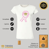 Playera Rosa Mujer Cáncer Mama Pumas UNAM