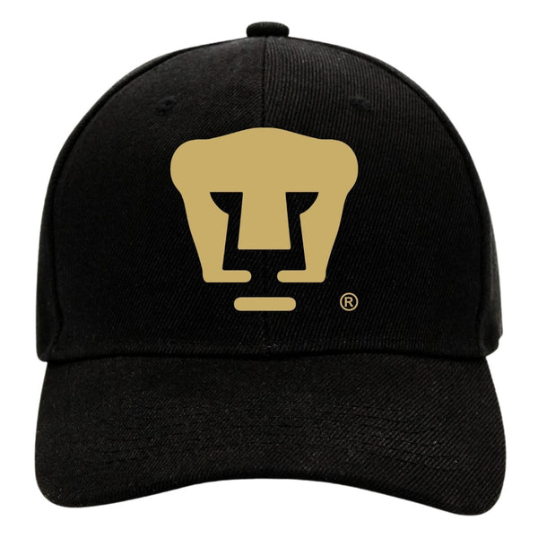 Pumas UNAM Unisex Adjustable Cap Gold Logo Vinyl