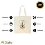 Tote Bag Bolsa de Manta Personalizada Pumas UNAM Nieve