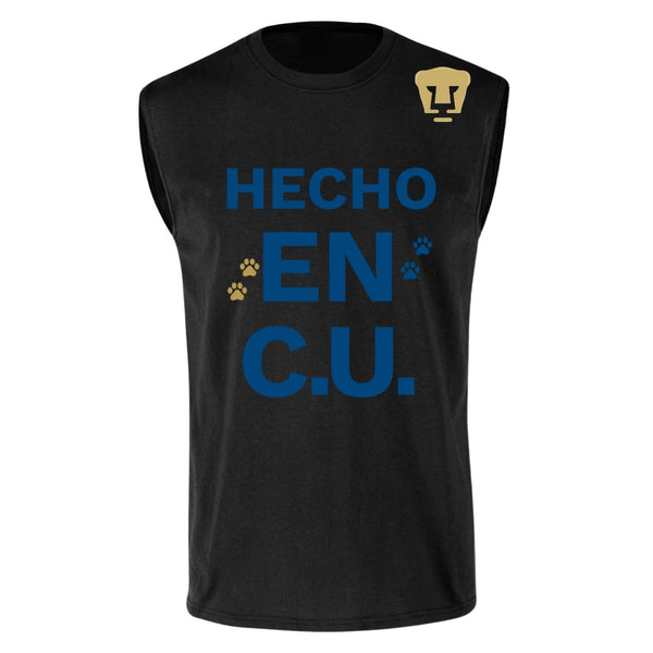 Pumas UNAM Men's Sleeveless T-shirt Made in C.U.
