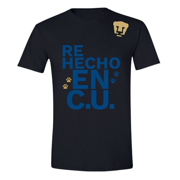 Pumas UNAM Men's T-shirt Re Made in C.U.