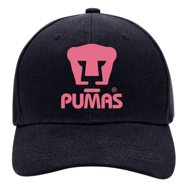 Gorra Pumas UNAM Hombre Mujer Ajustable Logo Rosa 3