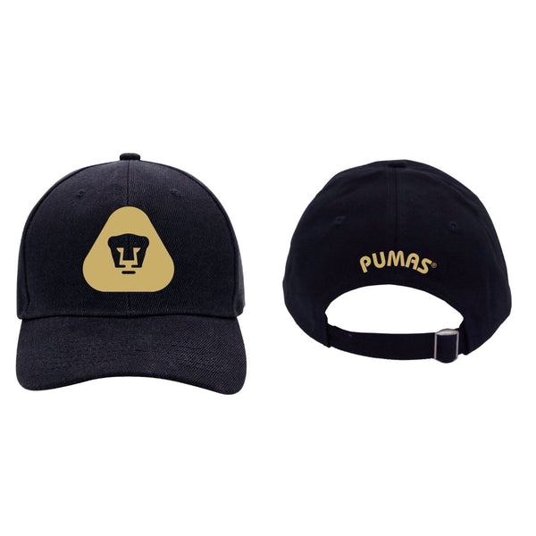 Pumas UNAM Cap Men Women Adjustable Golden Emblem 5 Vinyl