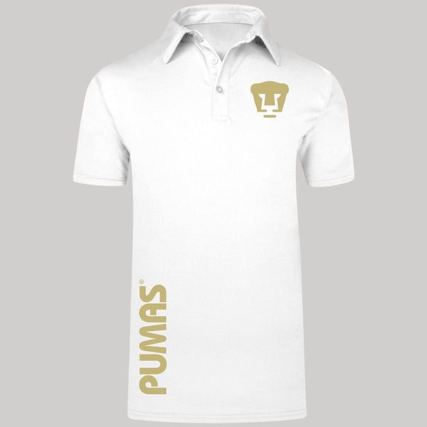 Men's Polo Shirt Pumas UNAM Retro Gold Vinyl