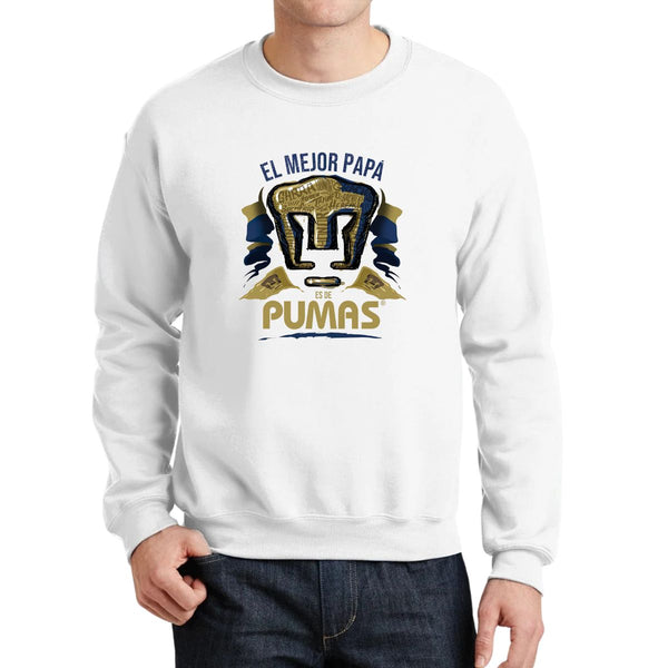 Sudadera Hombre Pumas UNAM Mejor Papá Pumas