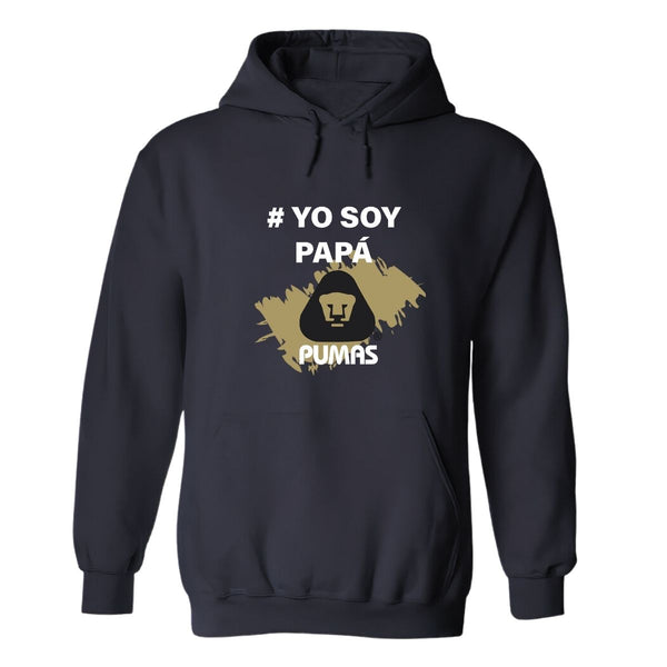 Sudadera Hombre Hoodie  Pumas UNAM Yo soy papá Pumas