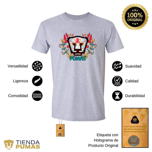 Pumas UNAM Men's Day of the Dead T-shirt