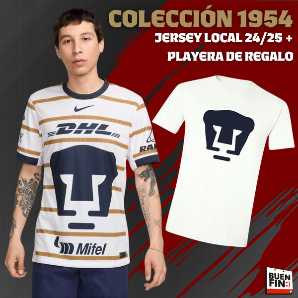 Colección 1954 Hombre - Jersey Local 24/25 + Playera de Regalo