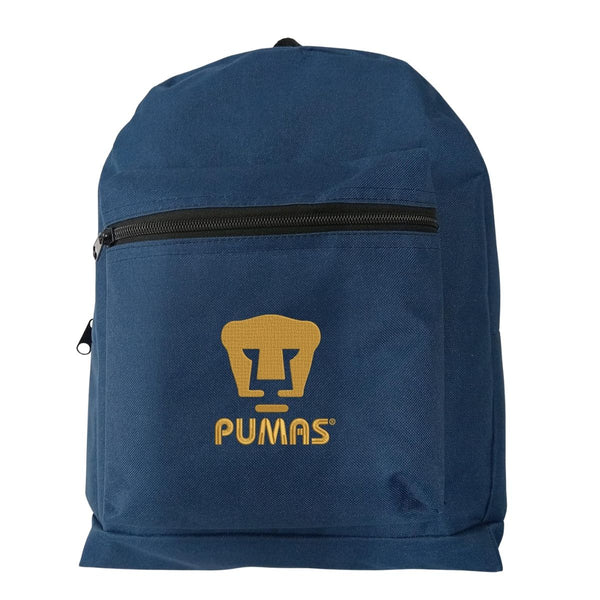 Mochila Escolar Pumas UNAM Logo Doble Bordado