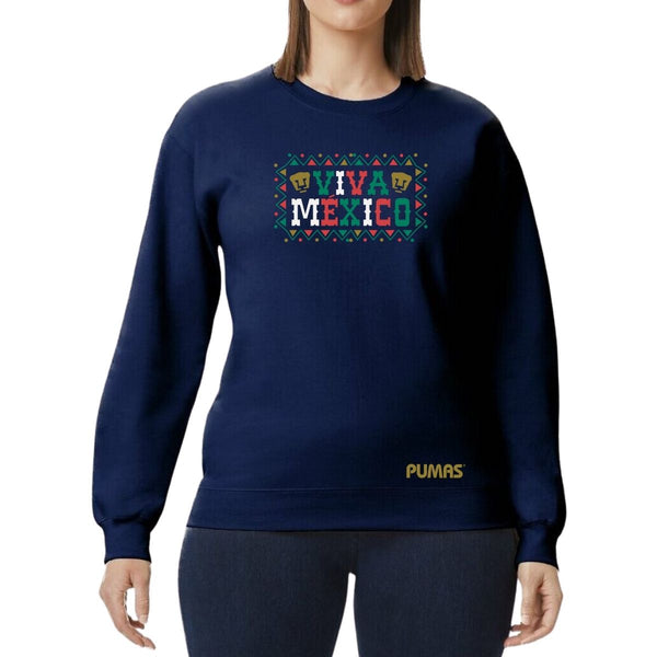 Sudadera Mujer Pumas UNAM Viva México