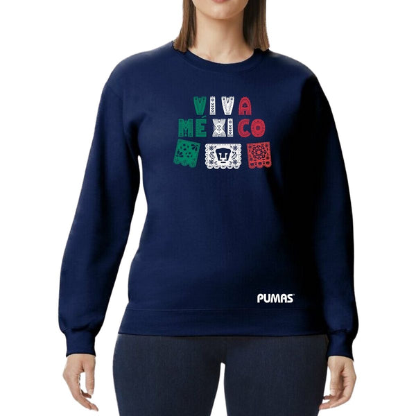 Sudadera Mujer Pumas UNAM Papel picado México