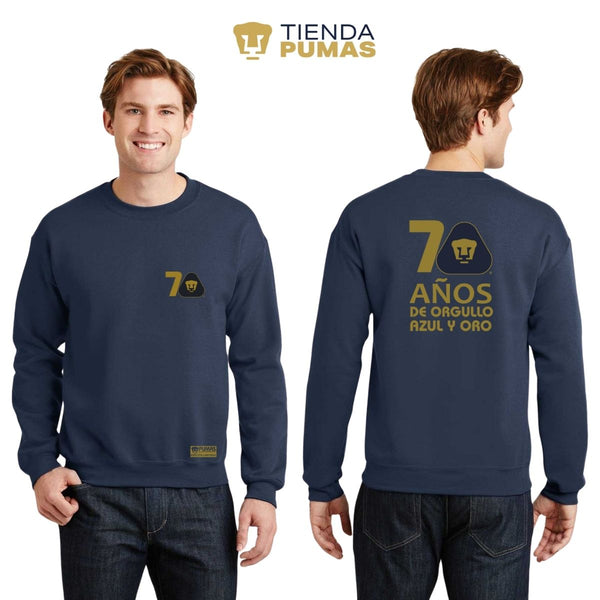 Sudadera Hombre Pumas UNAM 70 Años FYR Edición Limitada 4