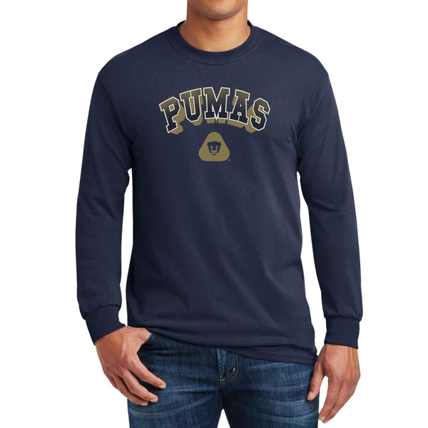 Playera Hombre Pumas UNAM Manga Larga Pumas 3D