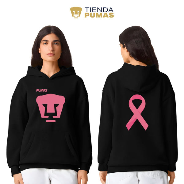 Sudadera Mujer Hoodie Pro Dry Pumas UNAM Mes Rosa