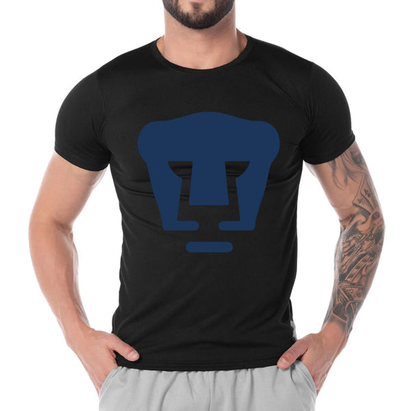 Playera Transpirable Hombre Pumas UNAM Logo Azul