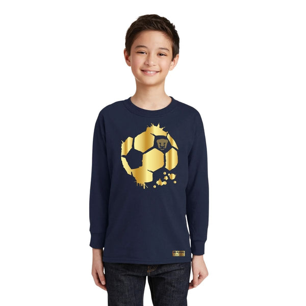 Playera M Larga Niños Pumas UNAM Edición limitada 2