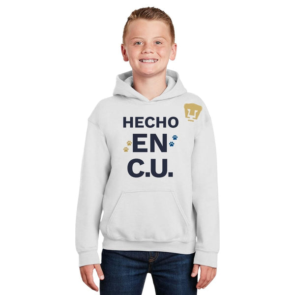 Sudadera Niños Hoodie Pumas UNAM Hecho en CU