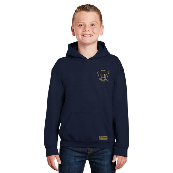 Sudadera Niños Hoodie Pumas UNAM Cuádruple Pumas